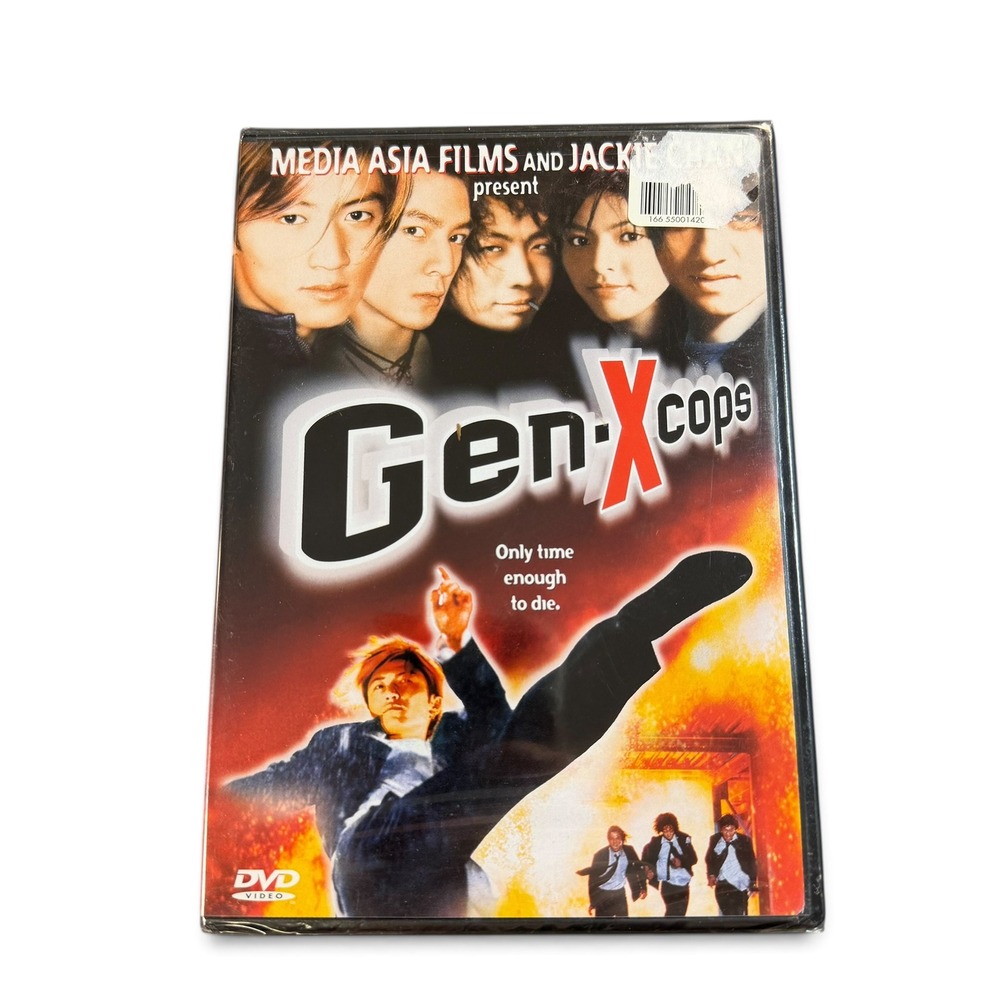 Gen-X Cops DVD 1999 Jackie Chan Nicholas Tse Action Movie Widescreen New Sealed